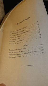 SCARRON ET SON MILIEU - DOCUMENTS INÉDITS. MAGNE Émile