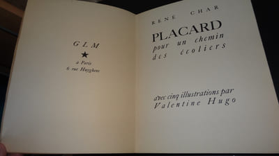 PLACARD POUR UN CHEMIN DES ÉCOLIERS - ENVOIS