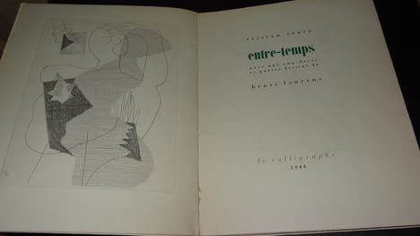 ENTRE-TEMPS. TZARA Tristan