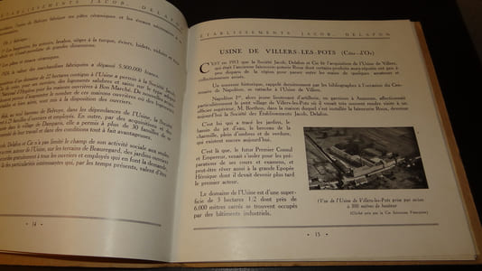 ÉTABLISSEMENTS JACOB DELAFON - LIVRE D'OR 1925