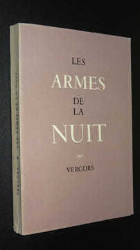 COFFRET DE TROIS OUVRAGES : LE SILENCE DE LA MER / LES ARMES DE LA NUIT / LA MARCHE À L'ÉTOILE. VERCORS