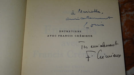 ENTRETIENS AVEC FRANCIS CRÉMIEUX - ENVOIS. ARAGON