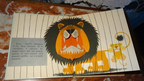 LE LIONCEAU POLISSON ET SES AMIS - LIVRE ANIMÉ - POP-UP. LUKES Rudolf