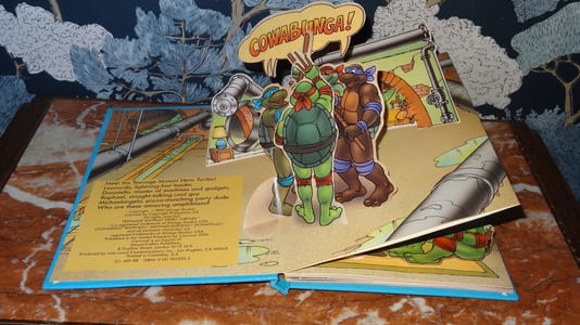 TEENAGE MUTANT HERO TURTLES POP-UP STORYBOOK - TORTUES NINJA