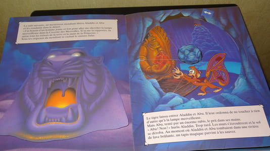 ALADDIN - ALBUM ANIMÉ EN RELIEF - POP-UP