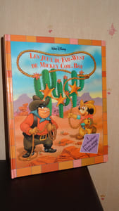 LES JEUX DU FAR-WEST DE MICKEY COW-BOY - LIVRE ANIMÉ INTERACTIF