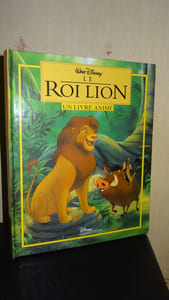 LE ROI LION - ALBUM ANIMÉ EN RELIEF - POP-UP
