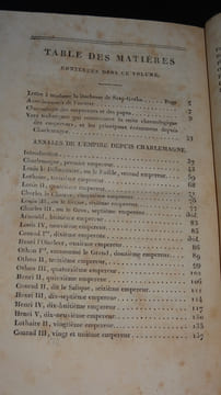 ANNALES DE L'EMPIRE DEPUIS CHARLEMAGNE. VOLTAIRE