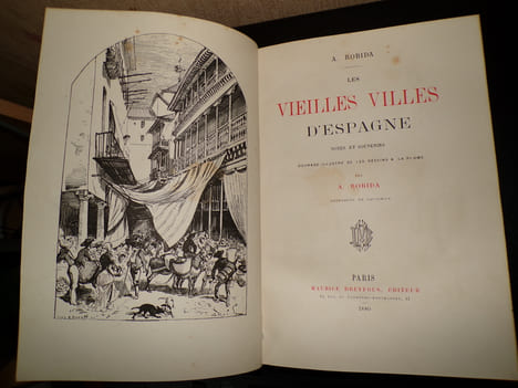 LES VIEILLES VILLES D'ESPAGNE - NOTES ET SOUVENIRS. ROBIDA Albert
