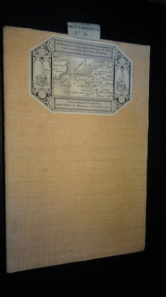 CARTE DE LA FRANCE N&deg;6 DRESS&Eacute;E PAR CHARLES PICQUET (1771-1827) - PAS-DE-CALAIS. PICQUET Charles