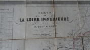 CARTE DE LA LOIRE INFÉRIEURE DRESSÉE PAR P. CASTAIGNET. CASTAIGNET P.