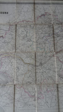CARTE DE LA LOIRE INFÉRIEURE DRESSÉE PAR P. CASTAIGNET. CASTAIGNET P.