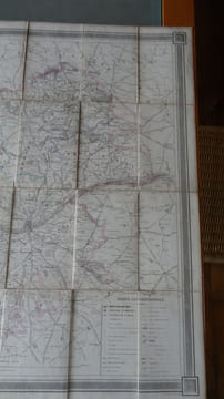 CARTE DE LA LOIRE INFÉRIEURE DRESSÉE PAR P. CASTAIGNET. CASTAIGNET P.