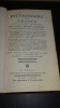 DICTIONNAIRE OU TRAITÉ DE LA POLICE GÉNÉRALE DES VILLES, BOURGS, PAROISSES ET SEIGNEURIES DE LA CAMPAGNE. DE LA POIX DE FREMINVILLE Edmé