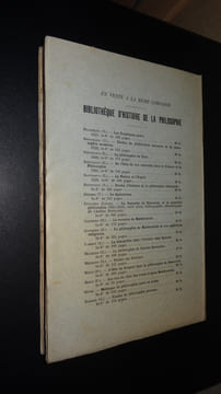 LE SYSTÈME DE RENOUVIER. HAMELIN O.