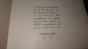 L'HOMME INT&Eacute;RIEUR - EXEMPLAIRE N&deg;1 SUR JAPON. GU&Eacute;RIN Charles