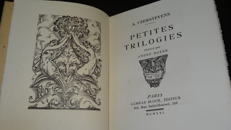 PETITES TRILOGIES. T'SERSTEVENS A.