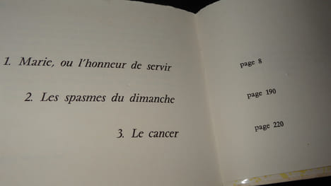 LES GISANTS SATISFAITS. MANSOUR Joyce