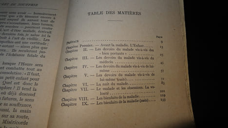 L'ART DE SOUFFRIR. DE MARICOURT André