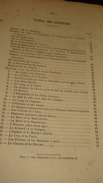 LE PREMIER LIVRE DES FABLES DE LA FONTAINE. COCHERIS Hippolyte