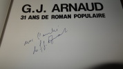 G.J. ARNAUD - 31 ANS DE ROMANS POPULAIRES - CATALOGUE D'EXPOSITION. COLLECTIF