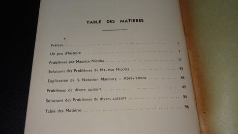 ANTHOLOGIE DES PROBLÉMISTES FRANÇAIS DU JEU DE DAMES. NICOLAS Maurice & FOUCAULT Georges