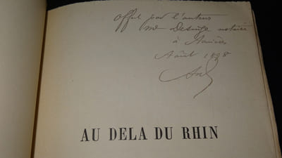 AU-DELÀ DU RHIN - DIALOGUES MILITAIRES FRANCO-ALLEMANDS