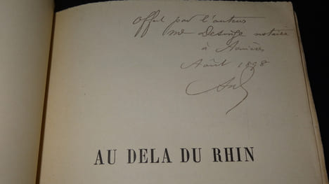 AU-DELÀ DU RHIN - DIALOGUES MILITAIRES FRANCO-ALLEMANDS. DESINGE Alfred