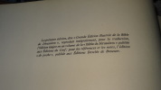 LA SAINTE BIBLE. XXX