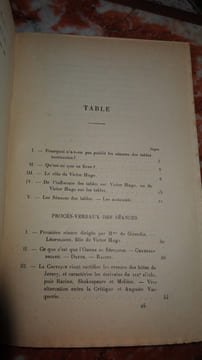 CHEZ VICTOR HUGO - LES TABLES TOURNANTES DE JERSEY. SIMON Gustave