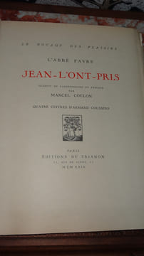 JEAN-L'ON-PRIS. L'ABBÉ FAVRE