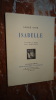 ISABELLE. GIDE André