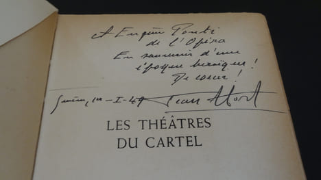 LES THÉÂTRES DU CARTEL ET LEURS ANIMATEURS. HORT Jean