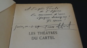 LES THÉÂTRES DU CARTEL ET LEURS ANIMATEURS. HORT Jean