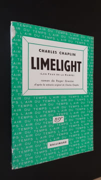LIMELIGHT (LES FEUX DE LA RAMPE). CHAPLIN Charles & GRENIER Roger