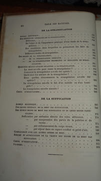 ÉTUDE MÉDICO-LÉGALE SUR LA PENDAISON, LA STRANGULATION ET LA SUFFOCATION. TARDIEU Ambroise