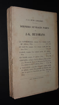 LA BIÈVRE ET SAINT-SÉVERIN. HUYSMANS J.-K.