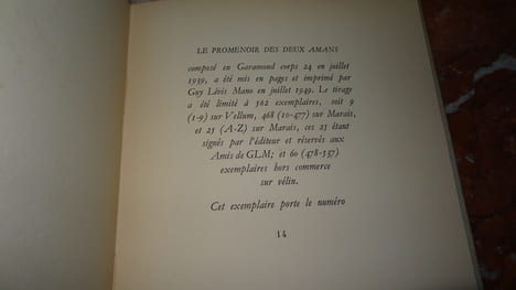 LE PROMENOIR DES DEUX AMANS. L'HERMITE Tristan
