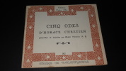 CINQ ODES. CHRETIEN Horace