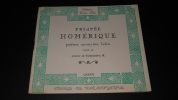 PRIAP&Eacute;E HOM&Eacute;RIQUE - PO&Euml;ME ANONYME LATIN. ANONYME