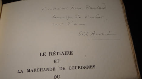 LE RÉTIAIRE ET LA MARCHANDE DE COURONNES OU LA VEUVE DES GLADIATEURS. HENRIOT Émile