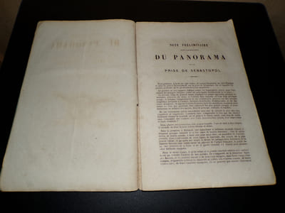 EXPLICATION DU PANORAMA REPRÉSENTANT LA BATAILLE DE LA PRISE DE SÉBASTOPOL 