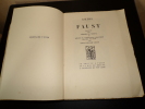 FAUST. GOETHE