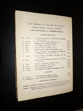 LE CIRQUE DU ZODIAQUE - POÈMES. DERMÉE Paul