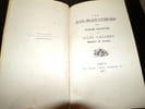 PO&Eacute;SIES FUGITIVES. LAGARDE Jules