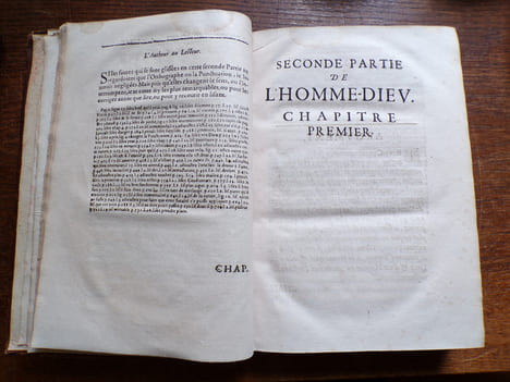 L'HOMME-DIEU OU LE PARALLELE DES ACTIONS DIVINES & HUMAINES DE JÉSUS-CHRIST. HENRYS Claude
