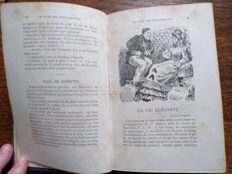 LE LIVRE DES CONVALESCENTS. PIROUETTE (Coquelin-Cadet)