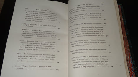 HISTOIRE DES INHUMATIONS CHEZ LES PEUPLES ANCIENS ET MODERNES. FAVROT Docteur