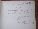 FRAN&Ccedil;OIS VILLON - DRAME EN 1 ACTE. MOUREN Gaston