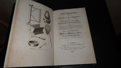 LES PIGEONS DE VOLIÈRE ET DE COLOMBIER OU HISTOIRE NATURELLE ET MONOGRAPHIE DES PIGEONS DOMESTIQUES